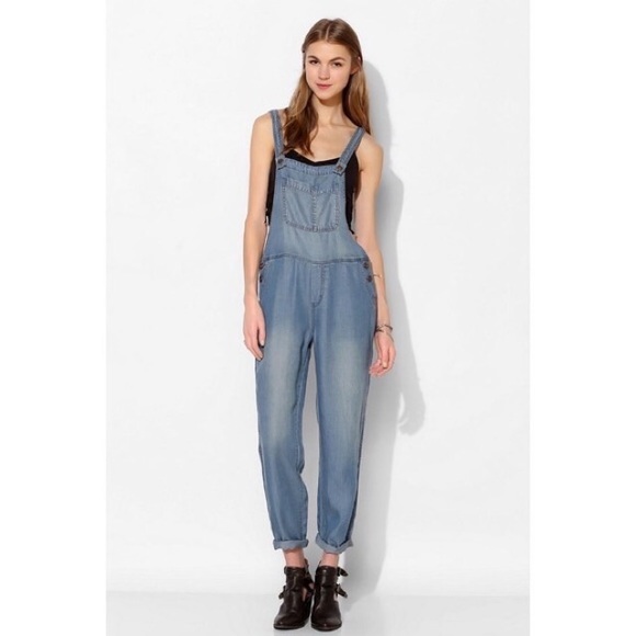 Urban Outfitters Pants - Urban Outfitters BDG Drapey Blue Chambray Overall